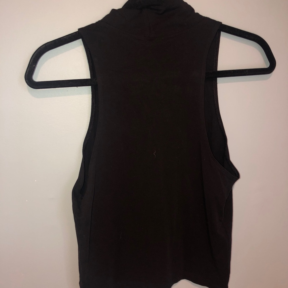 Express high neck crop top